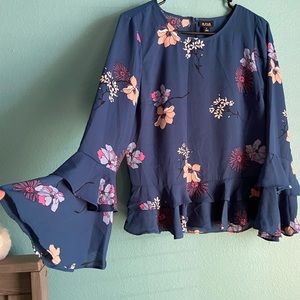 Floral long sleeve Anna Blouse